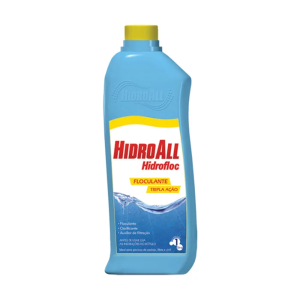 Clarificante Floculante Hidrofloc 1 Lt - Tripla Ação